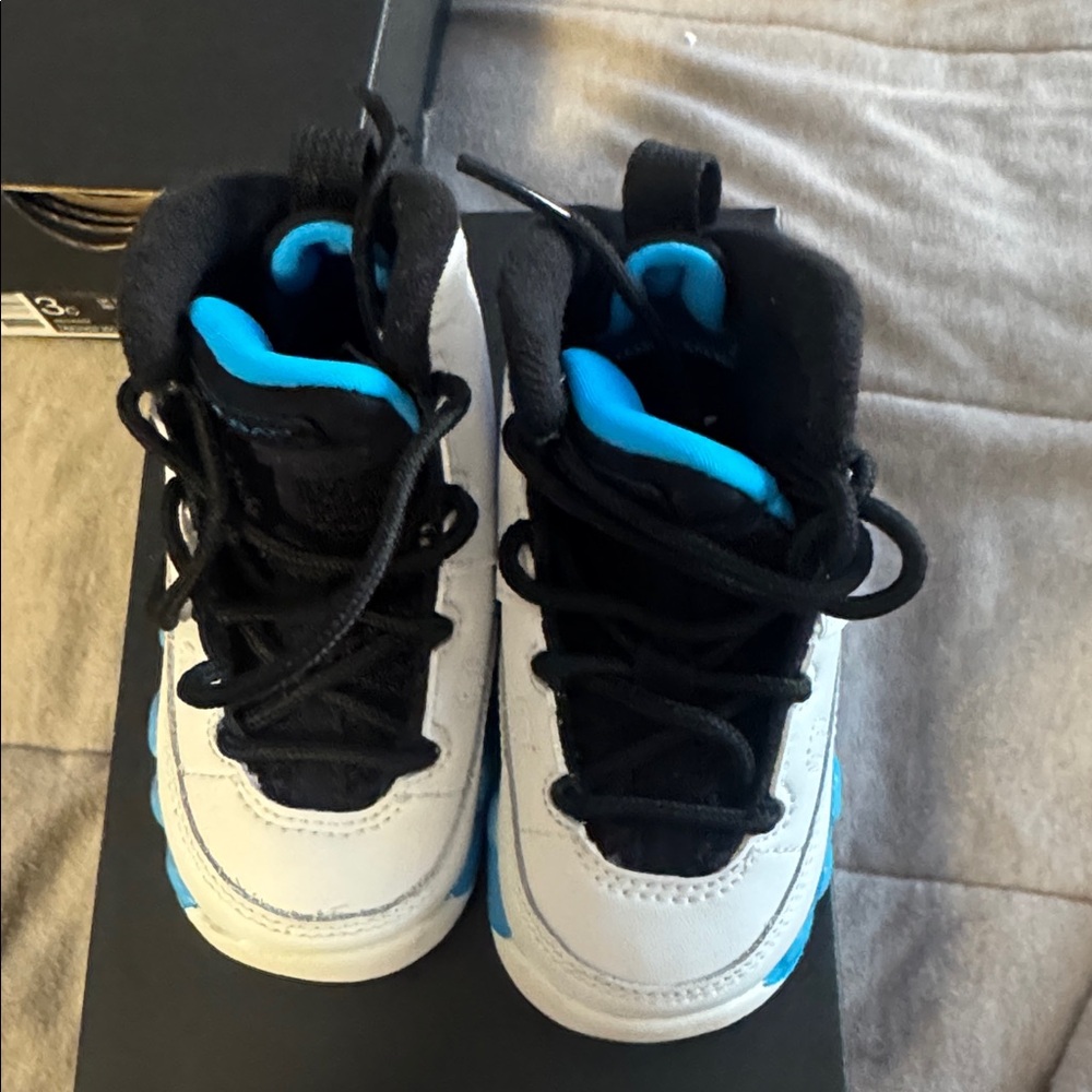 Jordan Black and Gray Sneakers